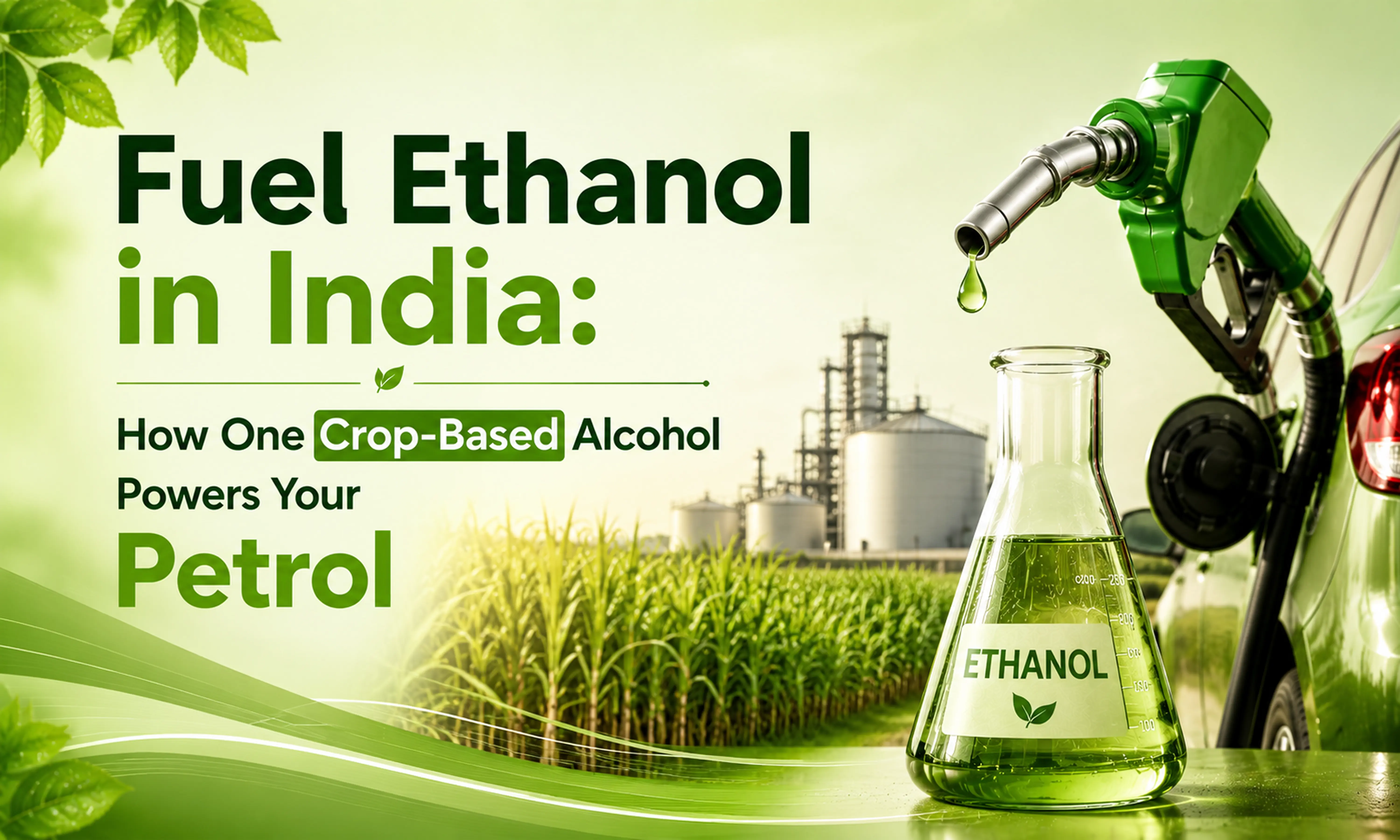 Fuel Ethanol in India: How One Crop-Based Alcohol Powers Your Petrol